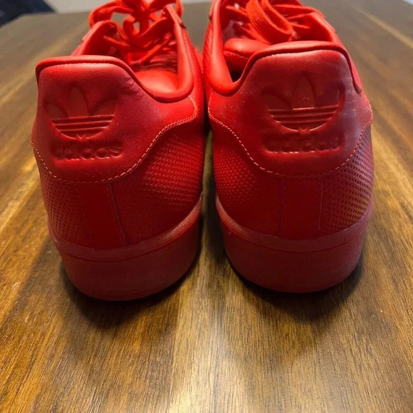 Adidas Superstars Adicolor Scarlett Red Size 13 - Picture 5 of 7